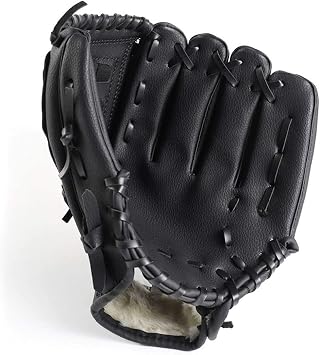 Baseball Glove for Youth/Adult, Softball Gloves,Sports Batting Gloves PU Leather Left Hand Glove, Right Hand Throw