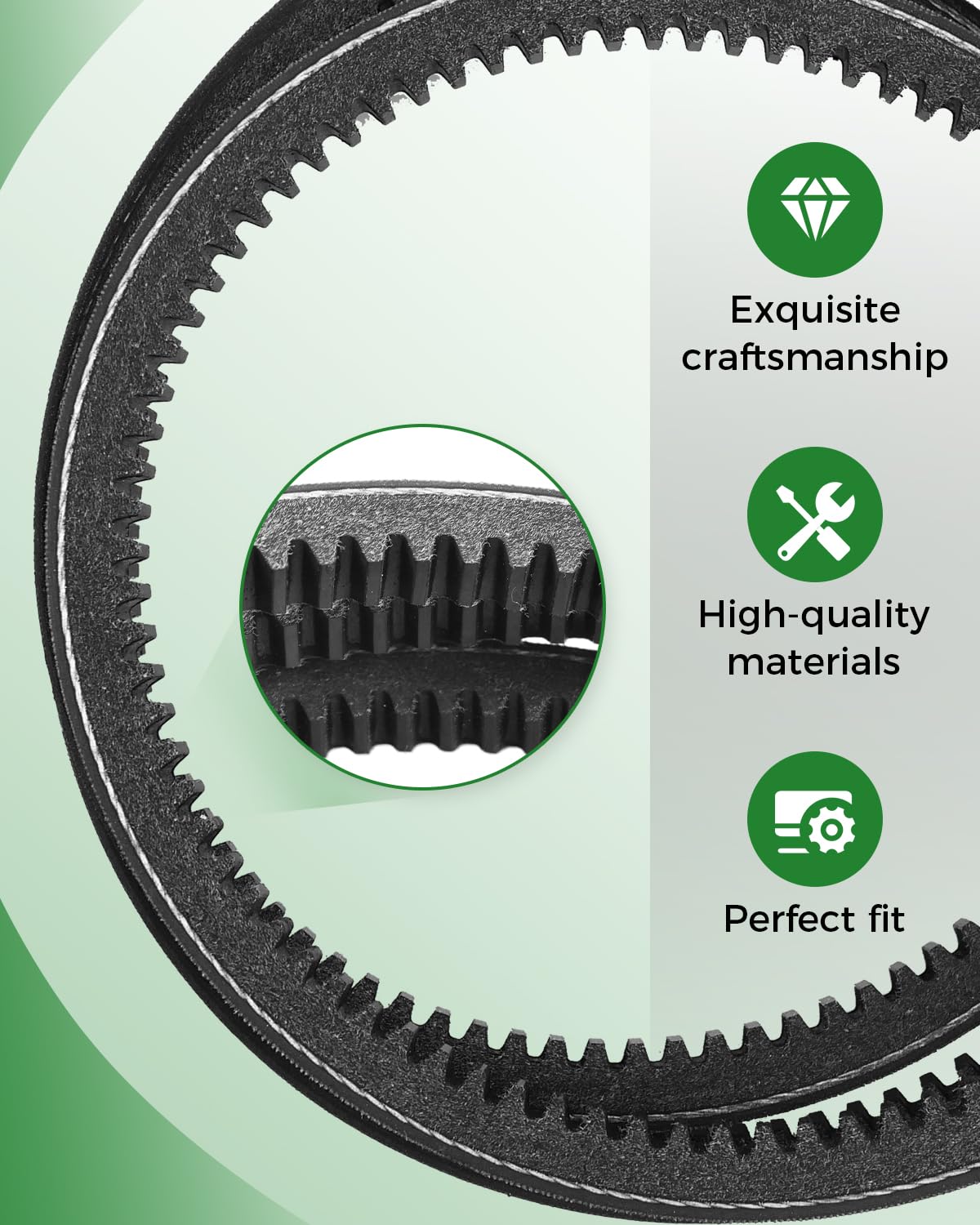 139-2399 Traction Drive Cogged Belt Fit for Toro TimeCutter Riding Mower Exmark Quest E-Series Lawn Mower