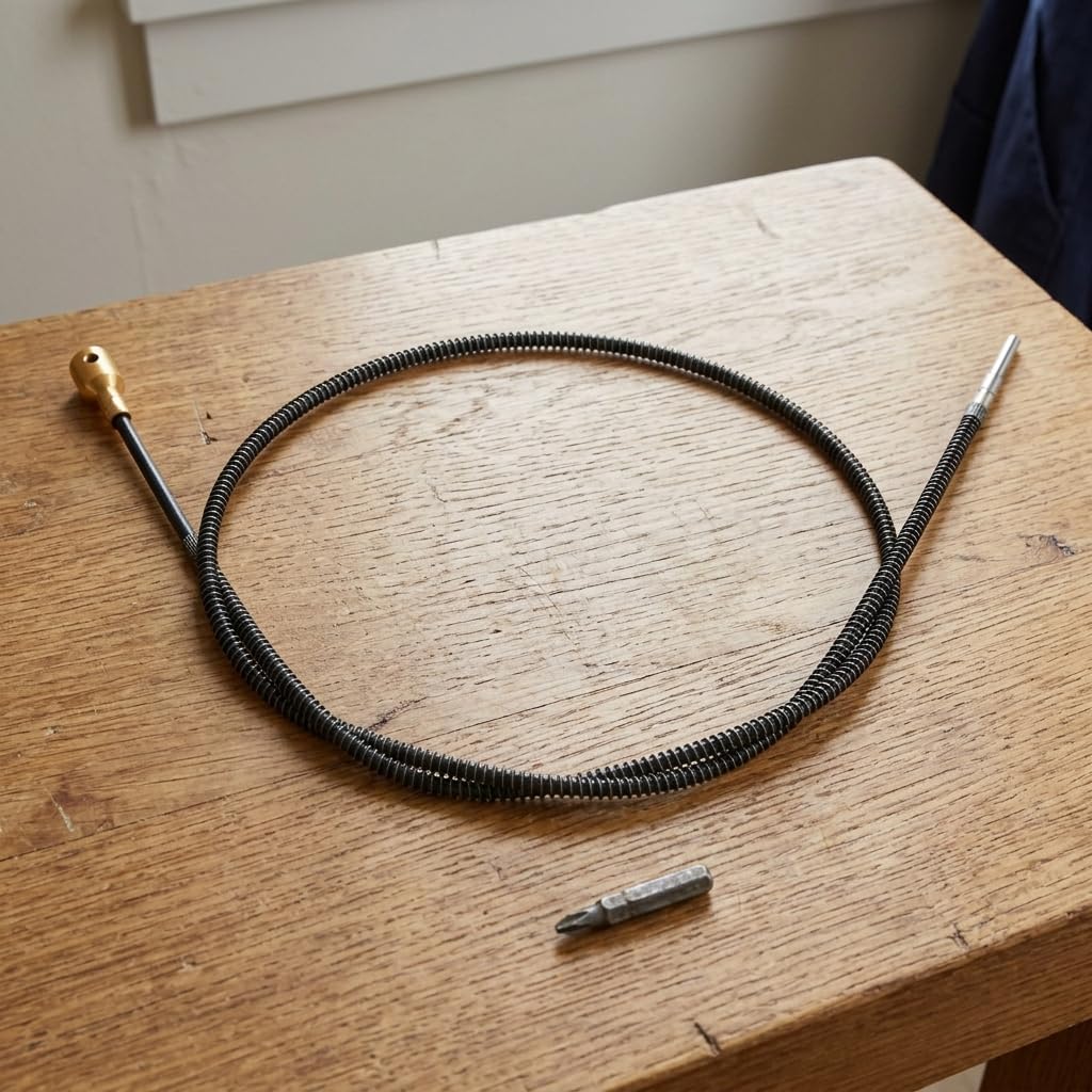 Flexible Shaft Cable Attachment for Electric Rotary Drill