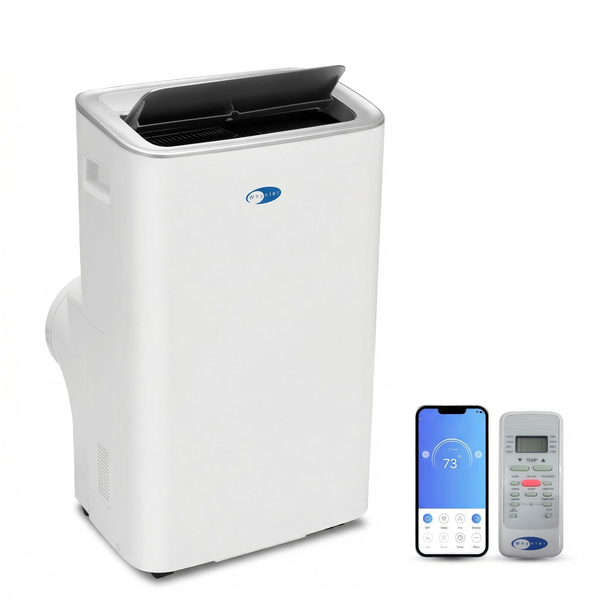 Photo 1 of Whynter Portable Air Conditioner 13000 BTU Dual Hose Smart Wi-Fi ARC-1280WX