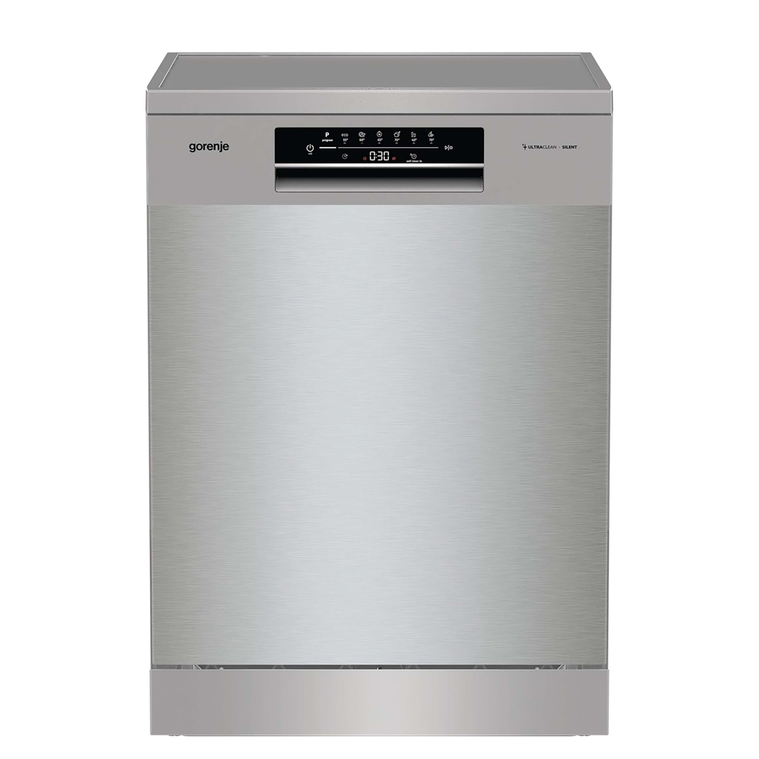 Gorenje GS642E90X Freistehender Geschirrspüler 60 cm 13 Maßgedecke Total AquaStop Hygiene Programm SpeedWash