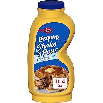 Betty Crocker Bisquick Shake n Pour Pancake Mix, Blueberry Flavored, 11.4 oz