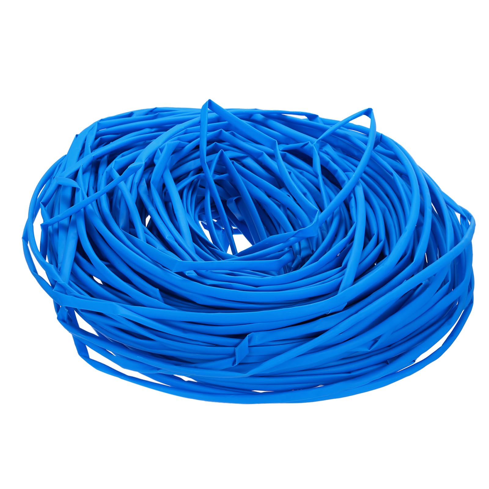 Guaina termorestringente, diametro interno 1/24", lunghezza 75,9 m, rapporto 2:1, poliolefina, guaina termorestringente per isolamento dei cavi elettrici, gestione dei cavi, nero