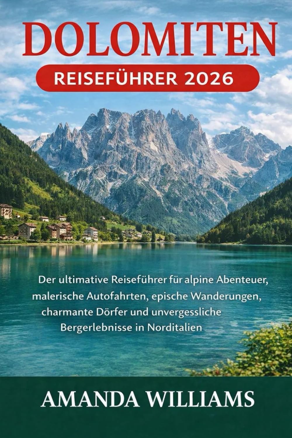 DOLOMITEN REISEFÜHRER 2026: Der ultimative Reiseführer für alpine Abenteuer, malerische Autofahrten, epische Wanderungen, charmante Dörfer und unvergessliche Bergerlebnisse in Norditalien