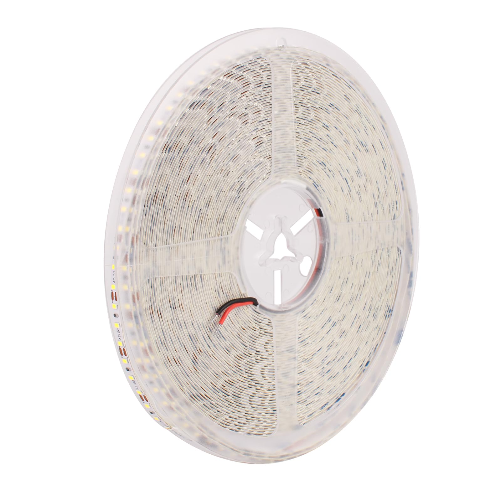 Tayire DC12V COB LED Strip Natural White 4000K, 10m 120LEDs/m LED Strip Light, CRI90+ 5mm LED Strip COB LED Strips for Bedroom, Kitchen, Home Decoration (Single LED Strip)