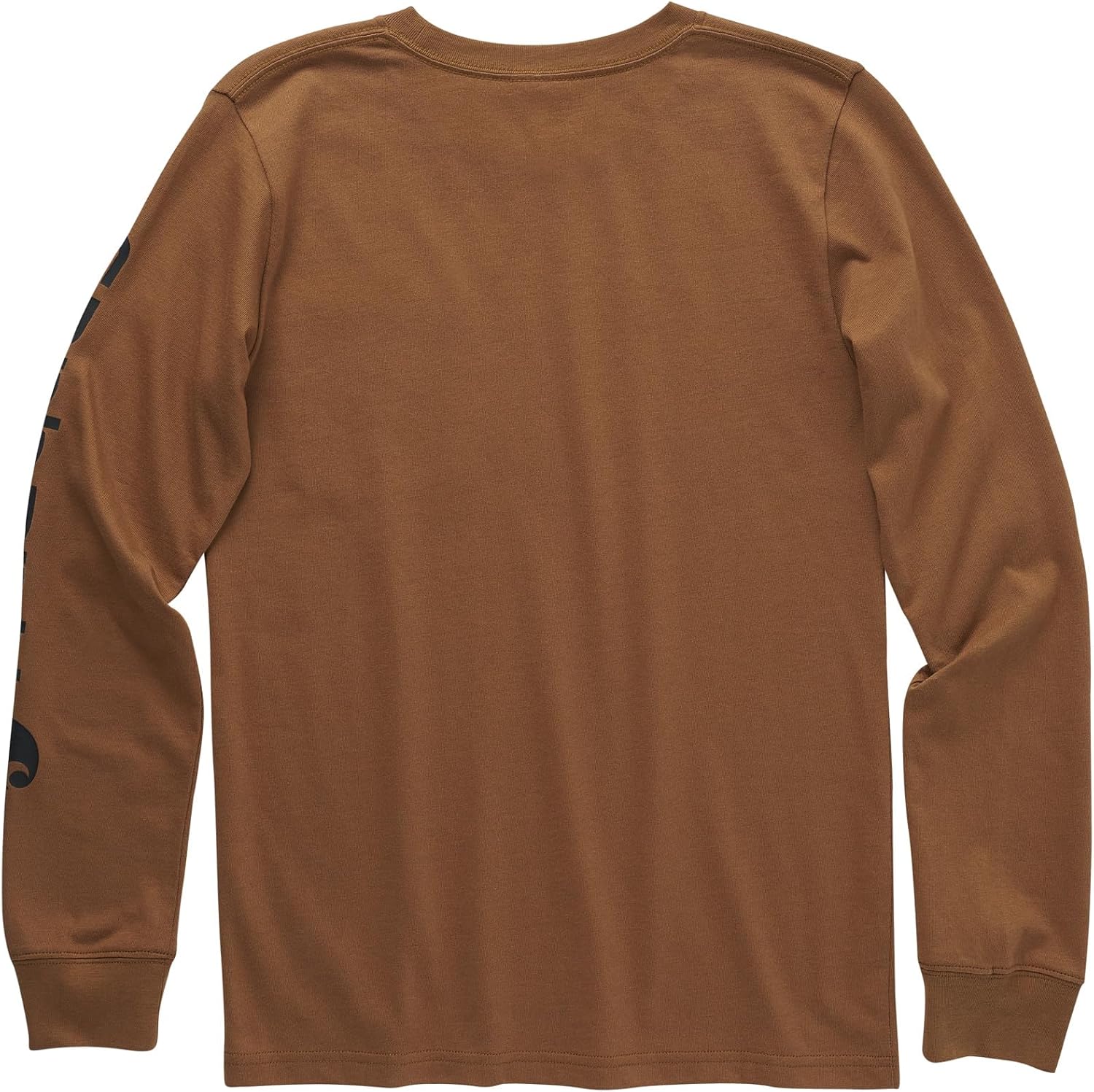 Carhartt Boys Long-Sleeve Logo Sleeve Pocket T-Shirt