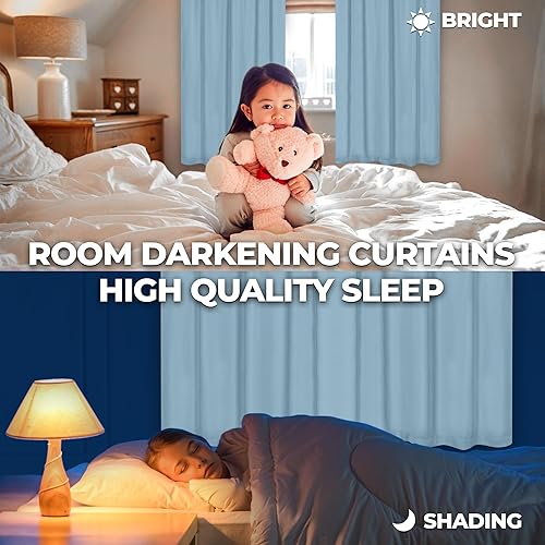 Miniatura 3 de Superior Cortinas opacas, oscurecimiento de la habitación para dormitorio, bloqueo solar, térmicas, cortinas bohemias modernas, colección de hojas,