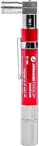 Jonard Tools PT-100 Rastreador de Cable Coaxial de Bolsillo Probador de Continuidad y Tóner con Pitido Audible y LED, Rojo