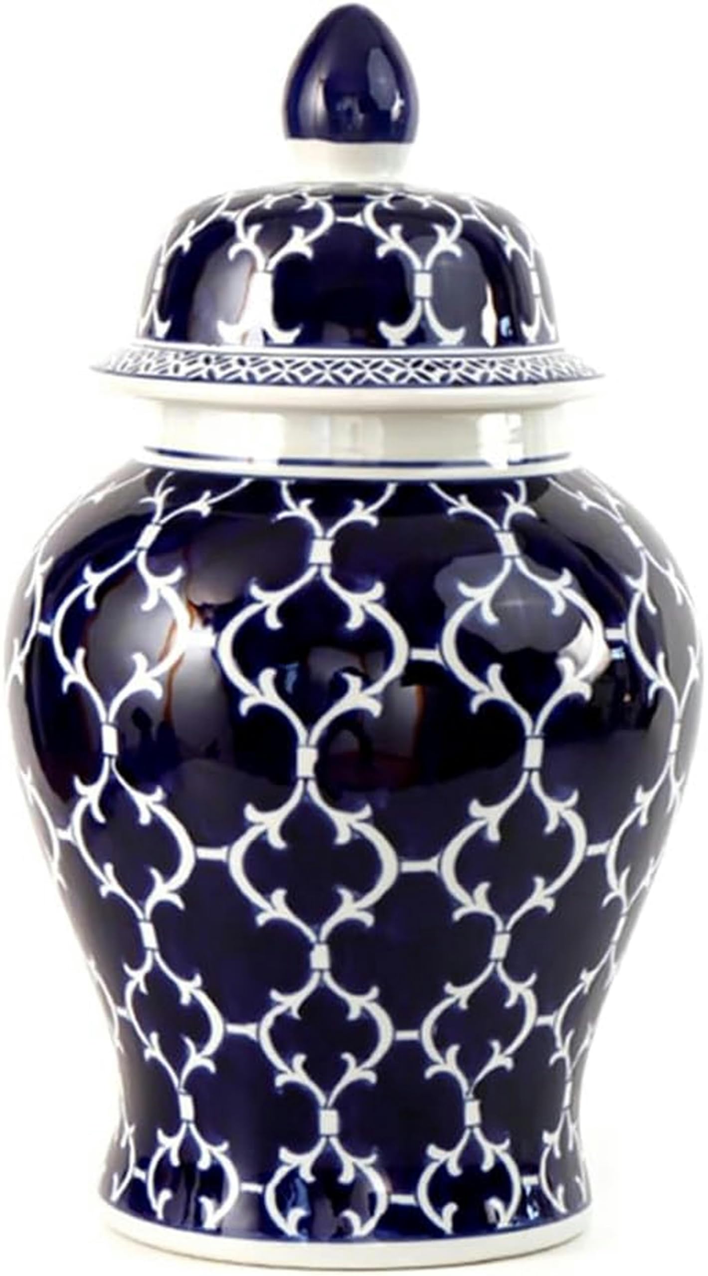 Pot à gingembre en céramique moderne pour un cadeau de crémaillère chic