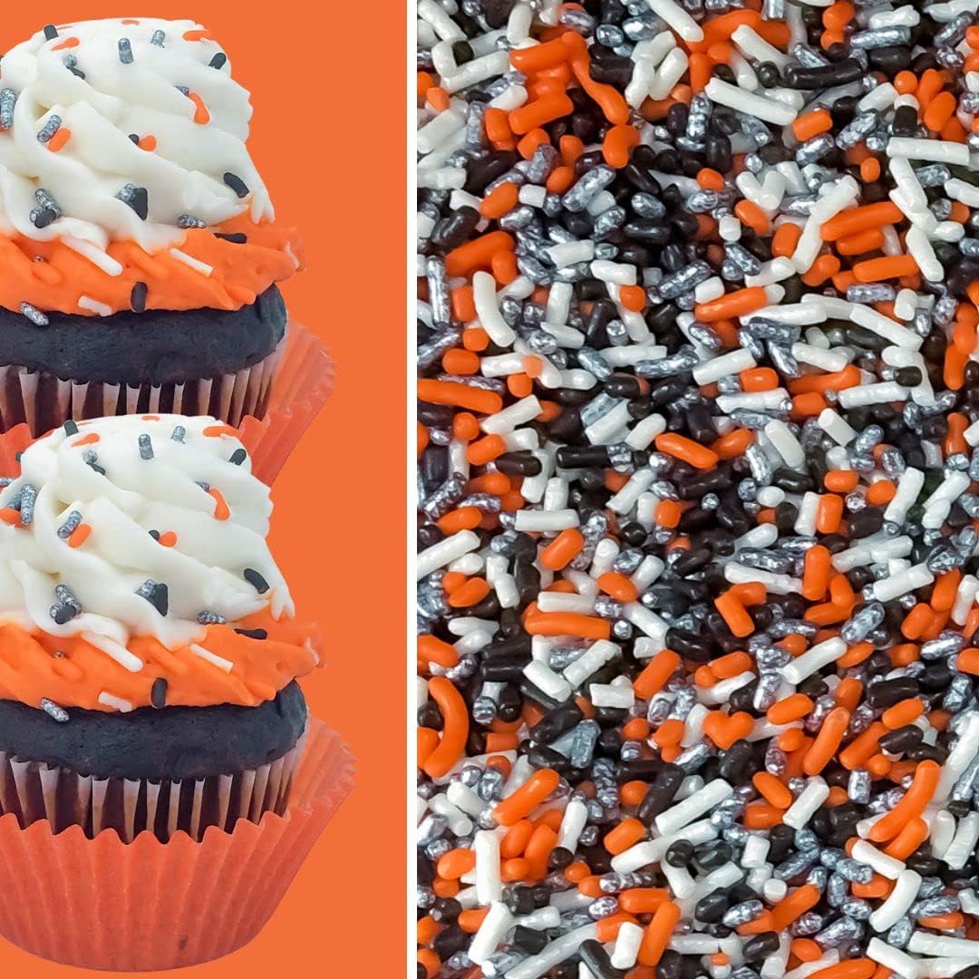 Edible Pumpkin Sequins - 5 Lbs of Festive Fun main image 1