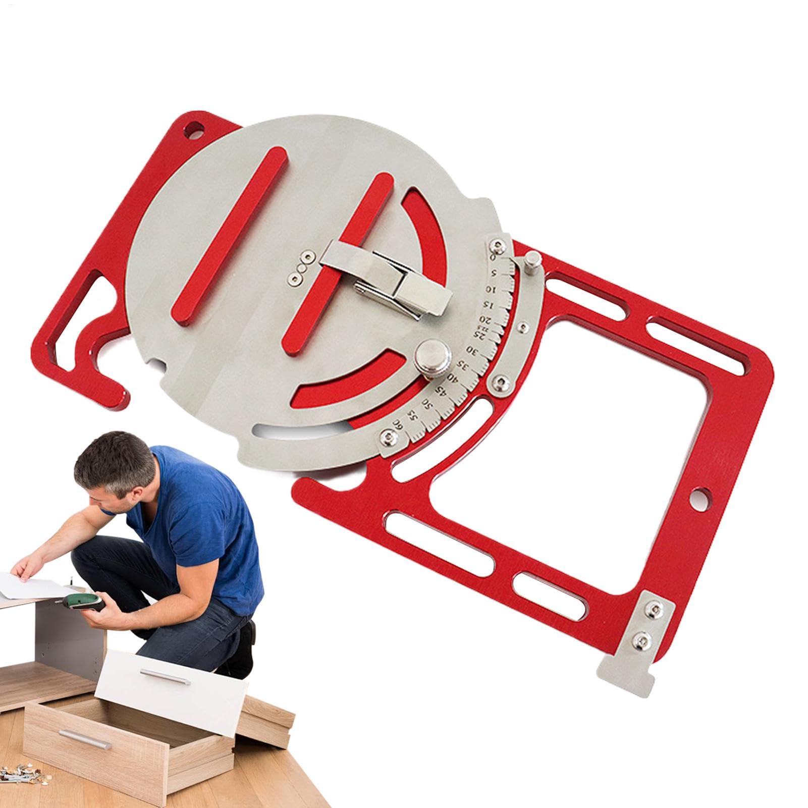 Outils de menuiserie à angle droit réglable pour scie de table