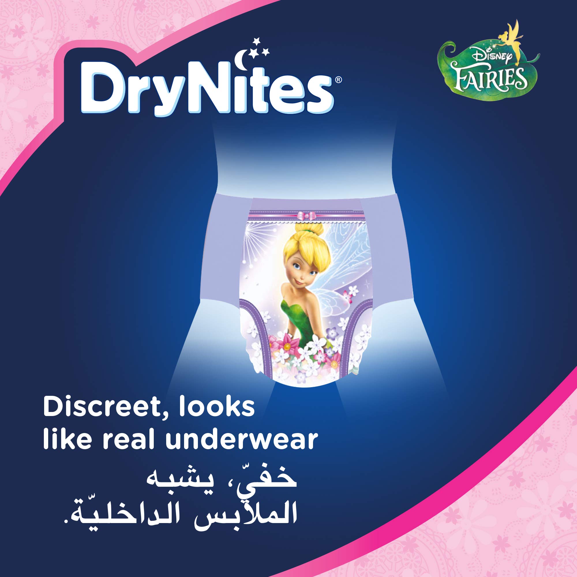 Huggies - Dry Nites - 3-5 ans - Fille - 16 Couches