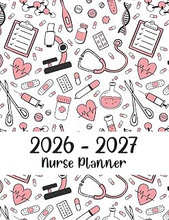 2026-2027 Monthly Planner For Nurse: Large Print Two Year Schedule Organizer From January 2026 To December 2027 - Perfect Gift for Your Favourite Nurse