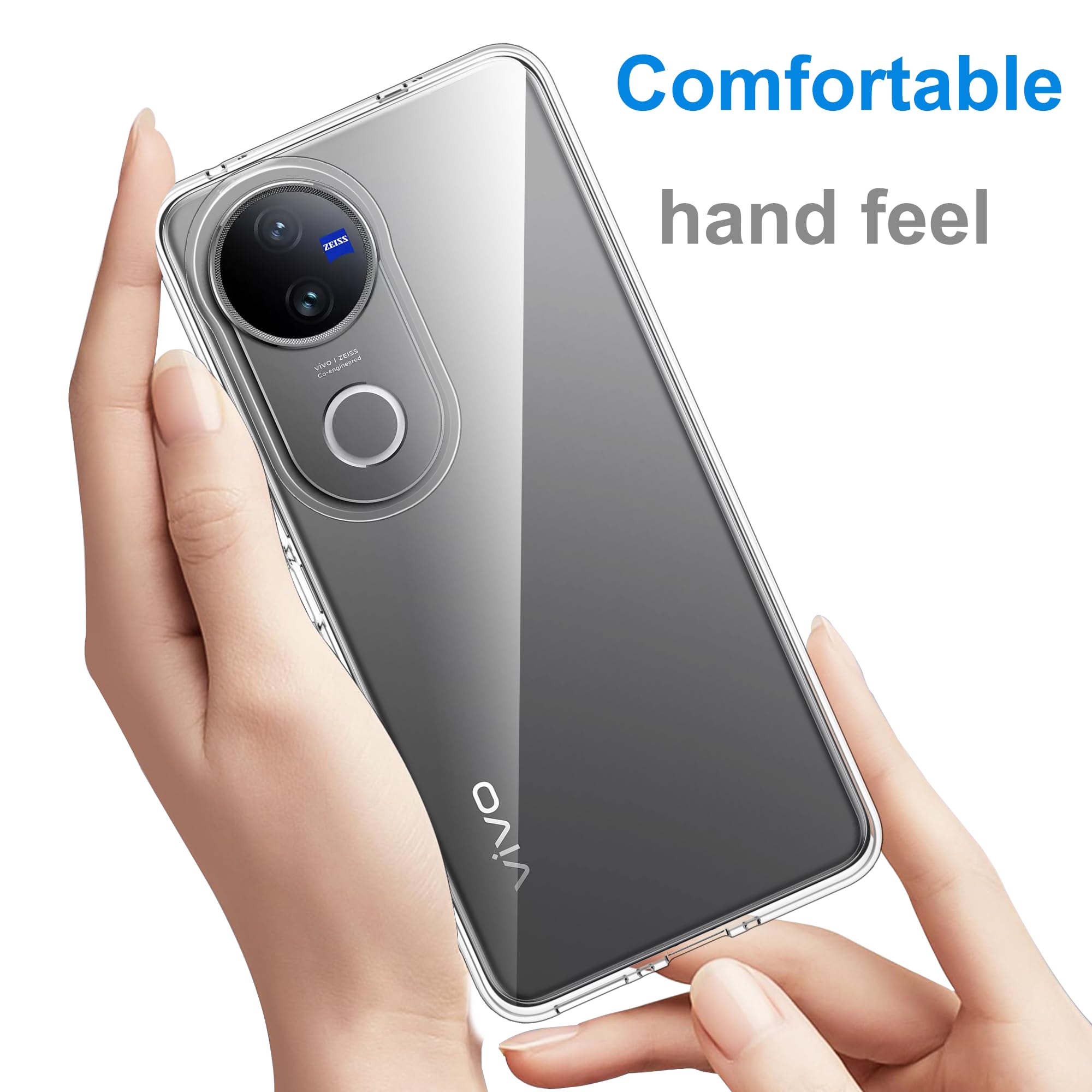 Custodia Flip in Pelle PU Bicolore con Chiusura Magnetica Invisibile Compatibile con Vivo V50 5G V2427, Cover Elegante e Protettiva (Nero Custodia Flip in Pelle PU Bicolore con Chiusura Magnetica Invisibile Compatibile con Vivo V50 5G V2427, Cover Elegante e Protettiva (Nero