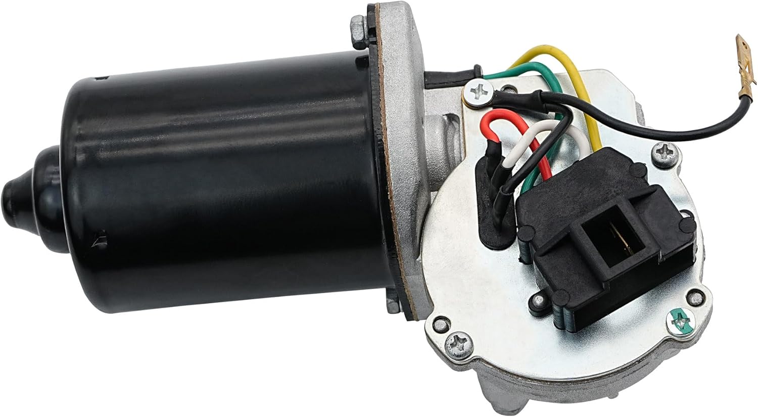 Front Windshield Window Wiper Motor Compatible with Dodge Ram 1500 1998-2002, Ram 2500 3500 2000-2002, Replaces# 55076549AF, 55076549AG, 55076549AH