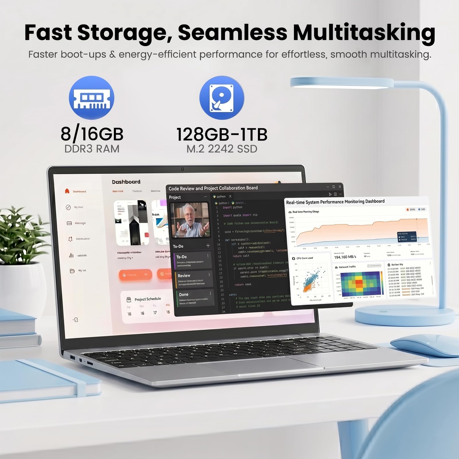 Kayoote 15.6" Computer Portatile Win 11 Pro, 8GB RAM 512GB SSD, Display 1080P FHD, Processore 3855U, Tastiera Retroilluminata, Impronta Digitale, USB3.0, 5000mAh, PC per Ufficio e Scuola