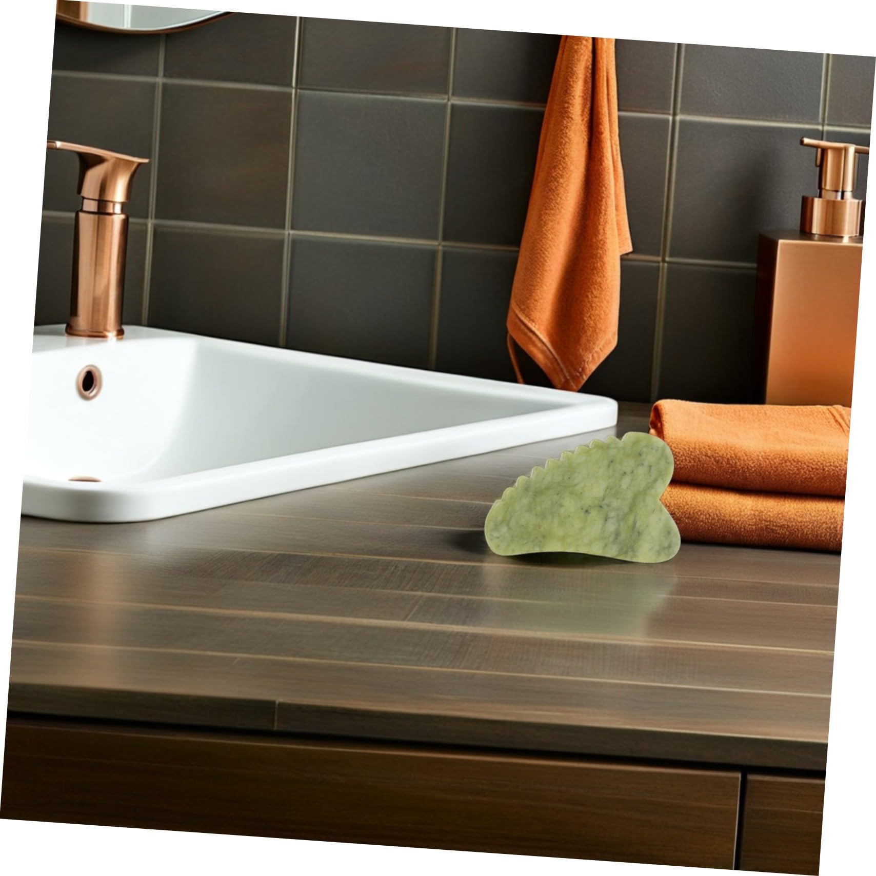 Beaupretty 3stücke Massage-schabbrett für Gesicht aus Jade Gesichts-gua-sha-stein mit Ergonomischem Design Gua-sha-werkzeug zur Hautpflege und Wellness Tragbar und Reisefreundlich Reduces