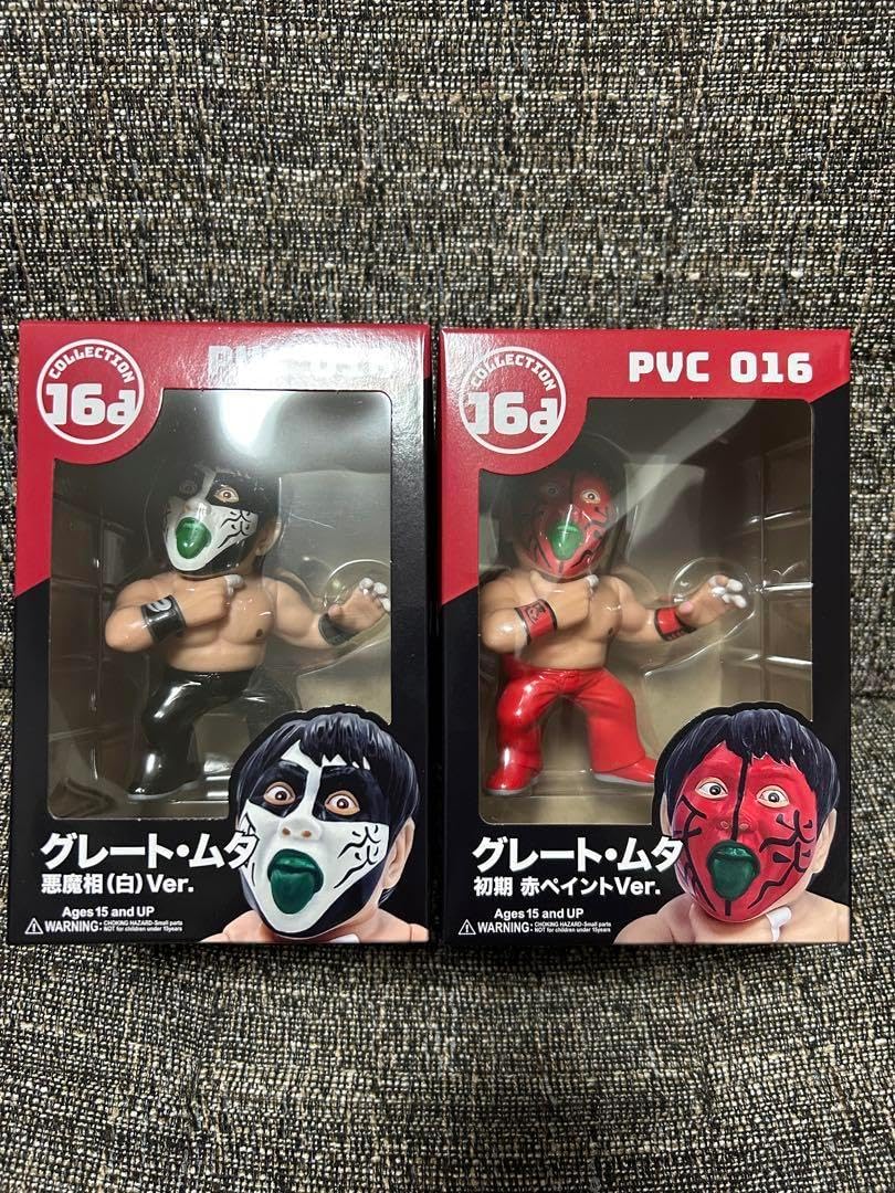 16dソフビコレクション016 グレート・ムタ [90年代 白ペイント] | 16d