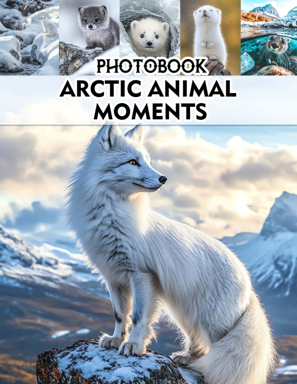 Arctic Animal Moments Photobook: A Stunning Book Featuring Captivating Arctic Wildlife Scenes for Nature Enthusiasts