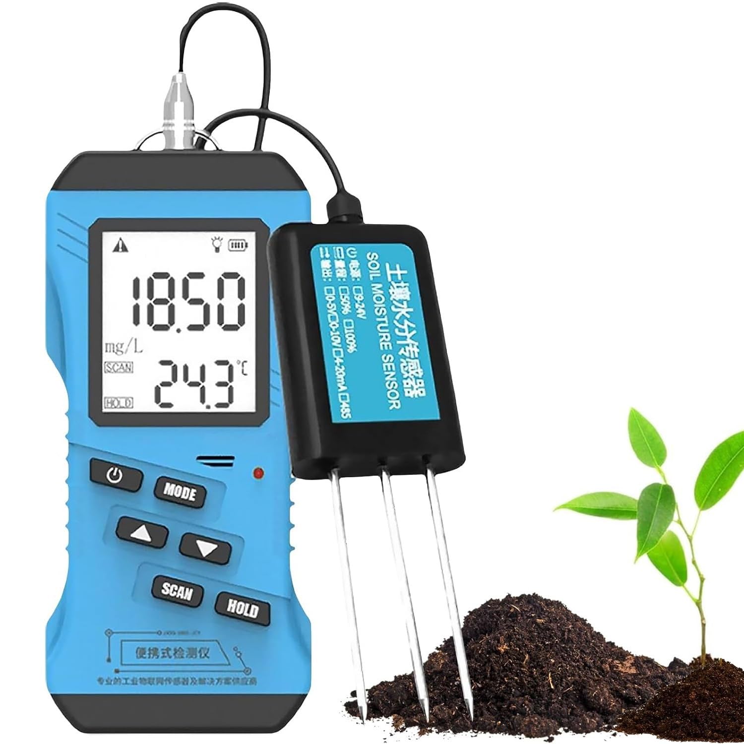 Testeur d'humidité du sol pour la plantation agricole et potager