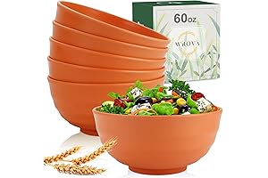 Unbreakable Orange Cereal Bowls, Enrich Your Dining Experience