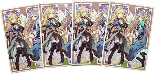 Miniatura 9 de Fundas holográficas intermitentes (gemelos pintados diferentes) de 50 unidades con carga superior para tarjetas YuGiOhJaponesas de 2.480 x 3.543 in