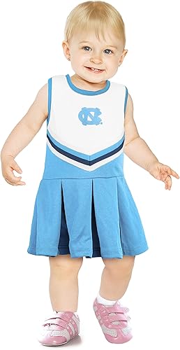 Miniatura 23 de Little King NCAA - Vestido de una pieza para niñas pequeñas, tallas 6M 12M 18M 2T 3T 4T