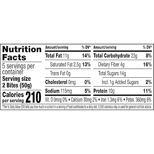 Miniatura 11 de RXBAR Bocaditos energéticos proteicos, aperitivos energéticos sin gluten, aperitivos de proteínas, mantequilla de maní de chocolate negro (60