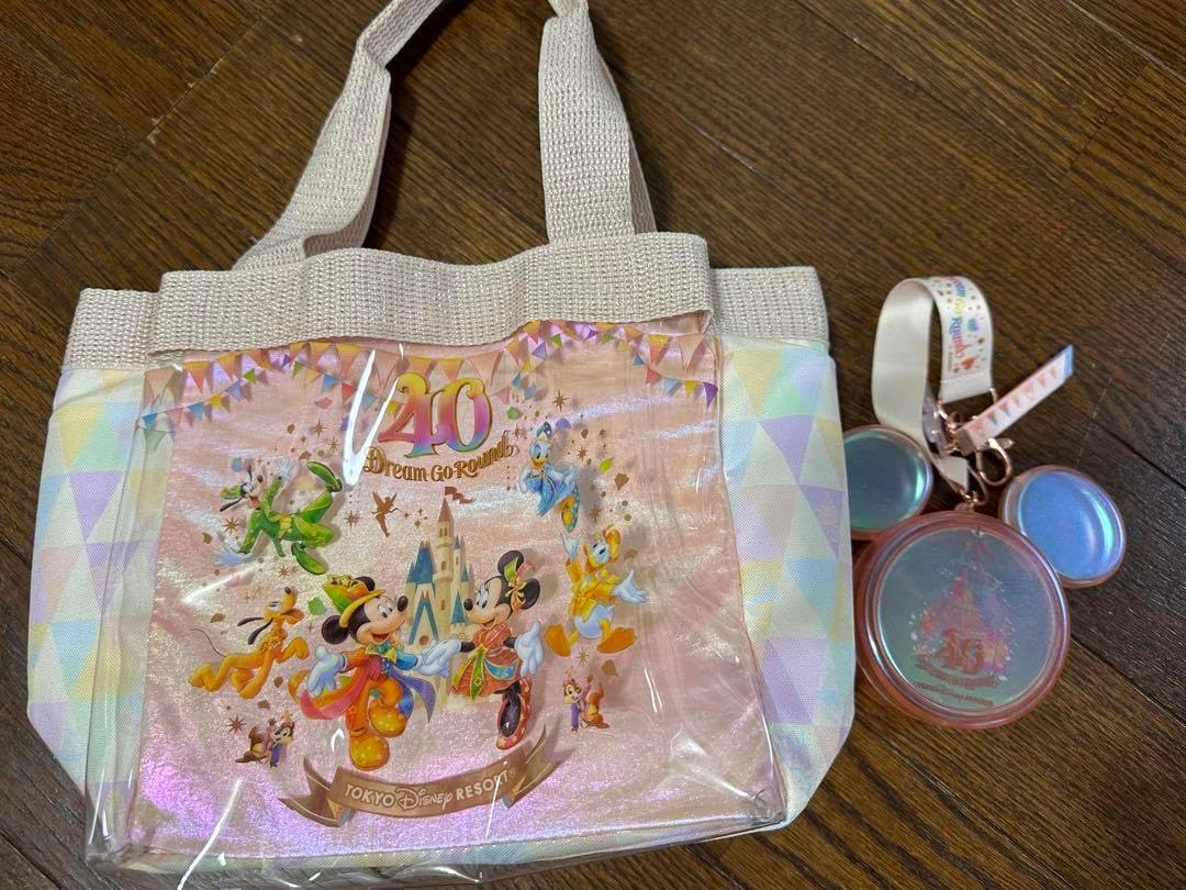 ディズニー40周年記念スーベニアランチバッグとグミケースセット 東京ディズニーリゾート（R）40