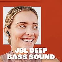 Vista 5 de JBL Vibe Beam - Auriculares verdaderos inalámbricos JBL con sonido de graves profundos, Bluetooth 5.2, resistente al agua y al polvo, llamadas manos