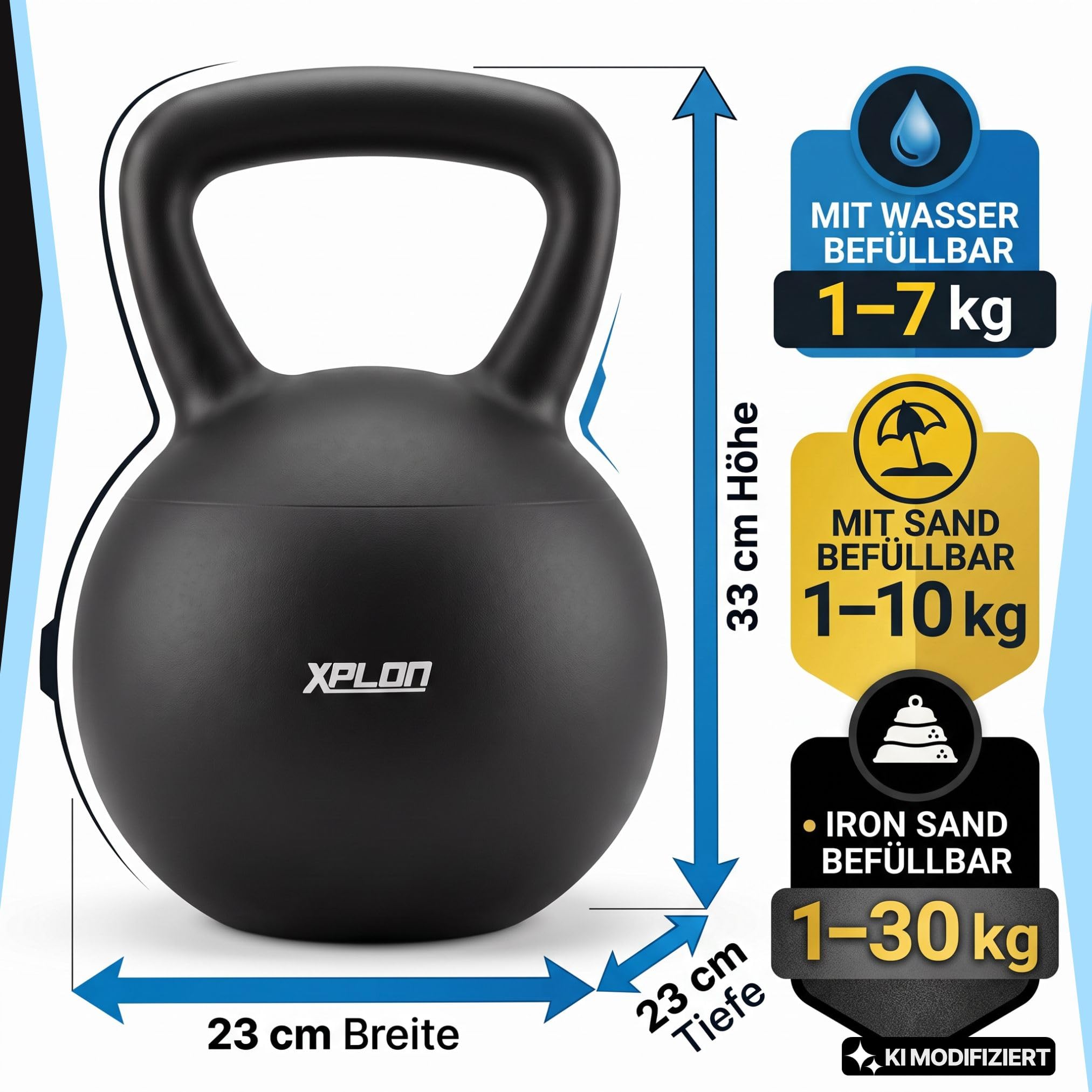 Kettlebell regulowany 1-30 kg hantle kulowe do domu na siłownię