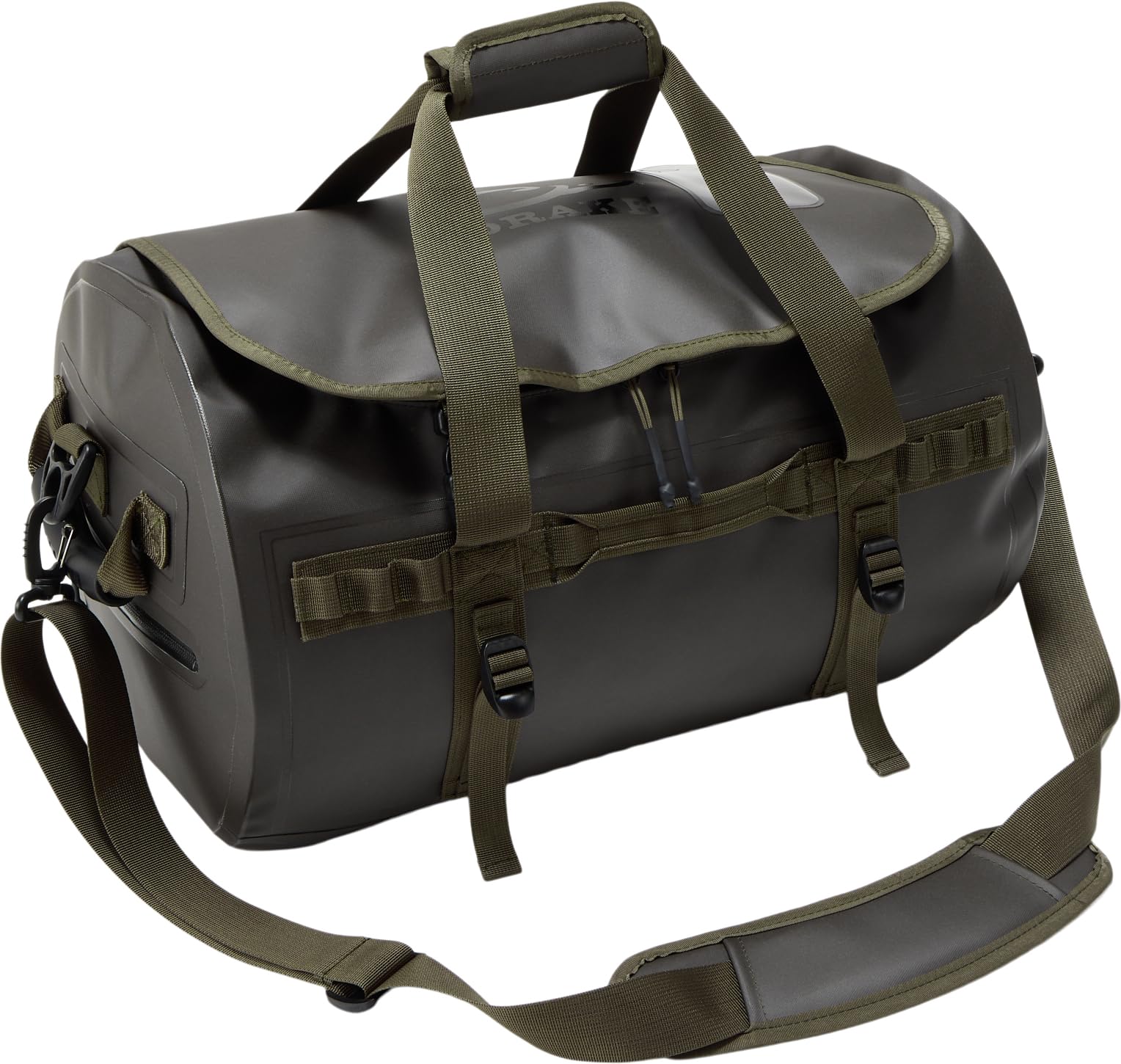 Drake DA1110-GBG-40L Waterproof Duffel Bag Green/Brown/Grey 40 Liter