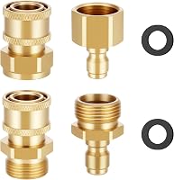 Zocipro 4 részes M22 nyomásmosó adapter készlet, gyorscsatlakozó, 5000 PSI 1