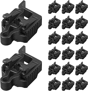 EDISHINE 20-Pack Low Voltage Outdoor Wire Connectors Waterproof, UL Listed | 12/14/16/18 Gauge Cables Compatible, Ideal for Landscape Lighting/Pathway Light/Spotlight/In-ground Lighting