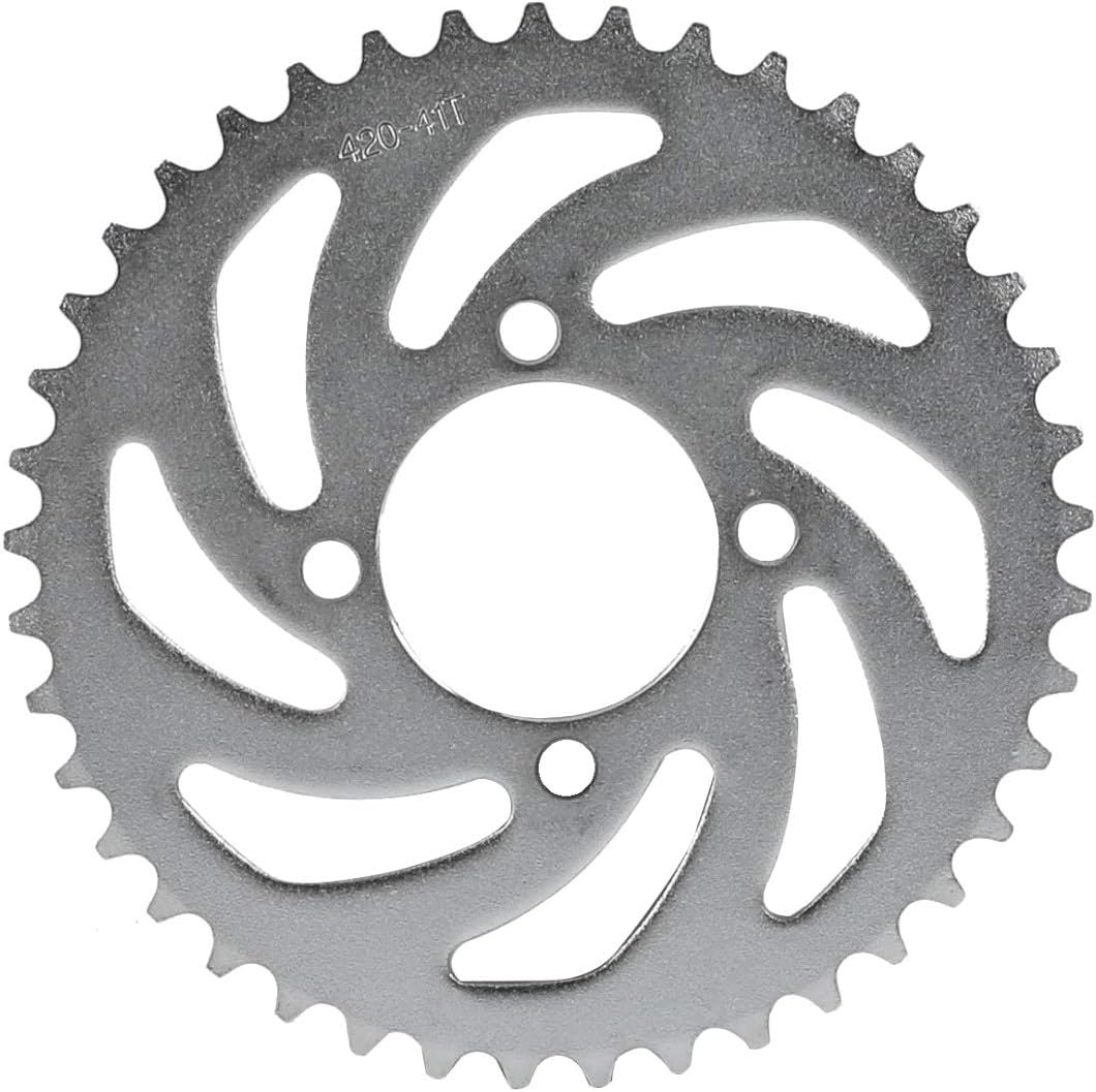 420 41T 52mm Rear Chain Sprocket for 90cc 125cc 110cc Pit Dirt Bike ATV Go Kart