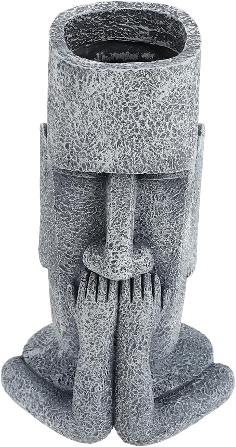 Cabilock 1pc Funny Flower Holder Decorative Home Vase Unique Sculpture for Housewarming Creative Design Craftsmanship for Dried Flowers Aesthetic Home Decor