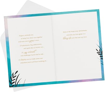 Hallmark Anniversary Card for Couple (Tiny Perfect Moments)