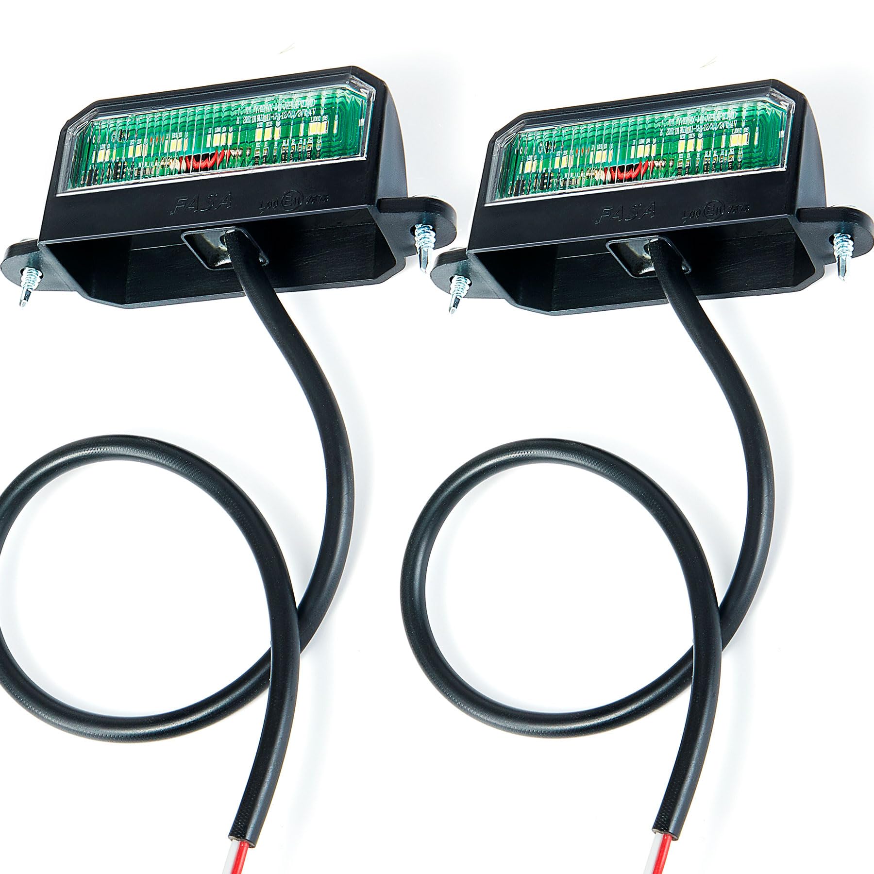ETUKER 2X Anhänger Stecker 3polig Stecker Traktor 12v Dreipo