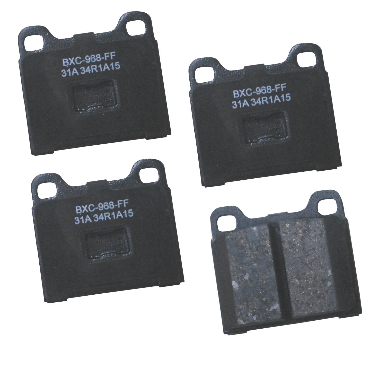 Bendix Premium SBC31A Ceramic Brake Pads for Audi Fox 1974-1973, Porsche 914 1976-1973, Volkswagen 412 1974-1973, Volvo 262 1981-1980, 264 1982-1980, 265 1981-1980