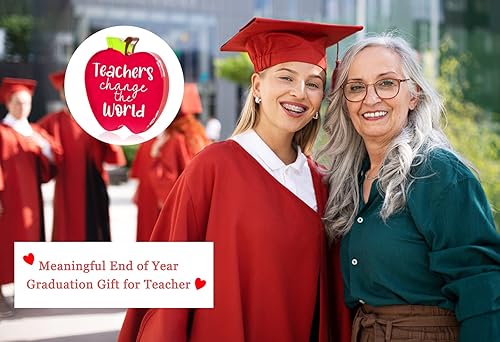 Miniatura 6 de WhatSign Regalos de agradecimiento para maestros para mujeres, hombres, recuerdos de manzana y pisapapeles de fin de año, regalos de jubilación para