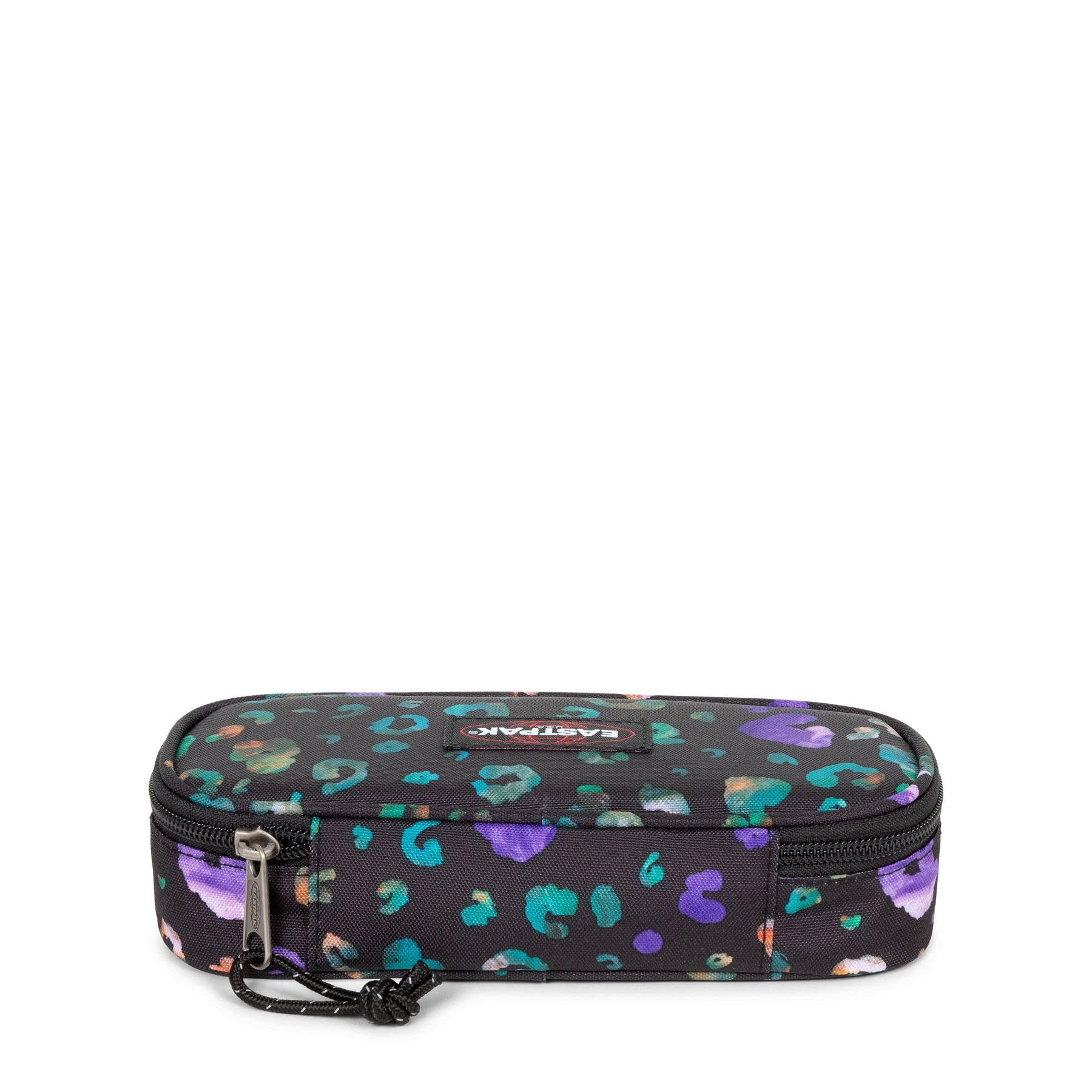 EASTPAK Estuche modelo oval color BEASTIMAL BLACK, Beastimal Black, M, Estuche escolar