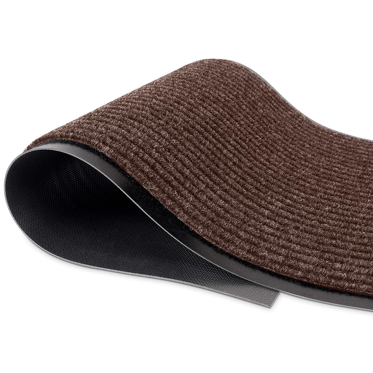 MaxMat® Extra Large Commercial Door Mat, Rubber Border Heavy Duty Door Mat, Waterproof, Low-Profile, Easy to Clean, Rubber Entry Mat. (Brown, 3 x 6 feet)