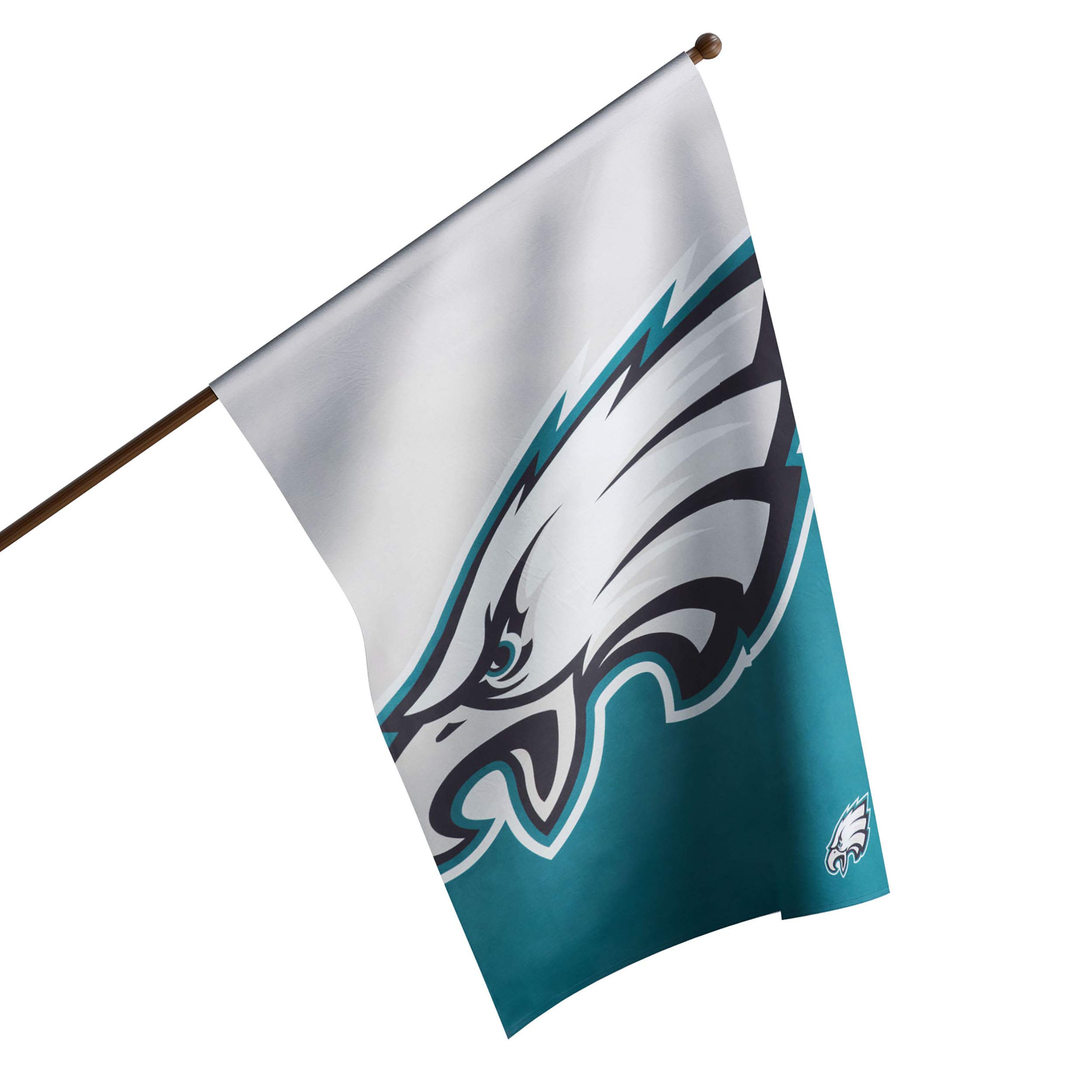 NFL Double Sided Team Logo Vertical Flag (40" x 28")