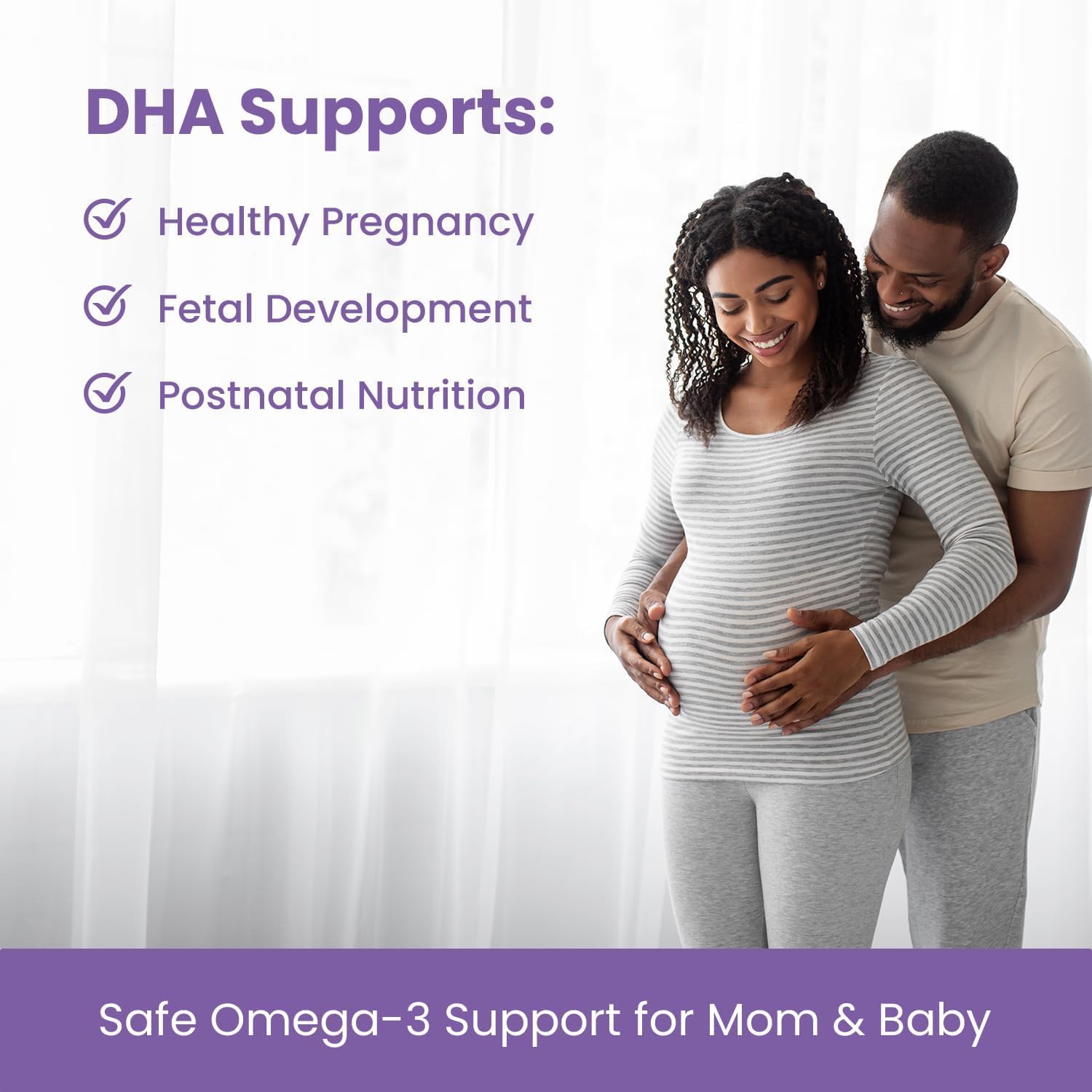 Mother's Promise Prenatal DHA 600mg Omega-3 for Pregnancy, 120 Softgels — Amazon image 3