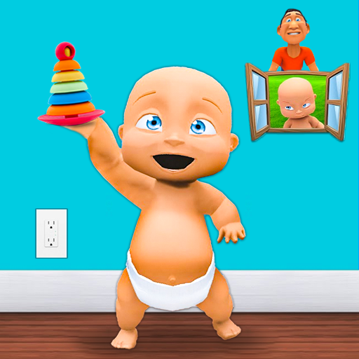 Naughty Twins Baby Pranksters - Virtual Daddy Fun Simulator Game