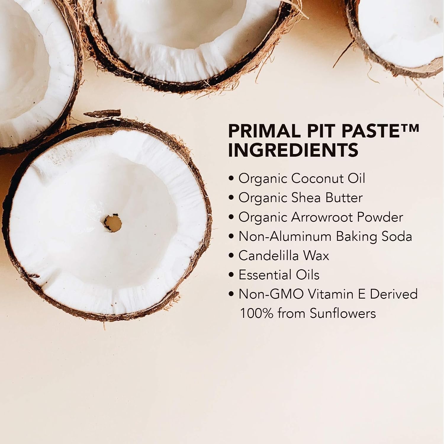 PRIMAL PIT PASTE Lavender Natural Deodorant Jar, 2 OZ