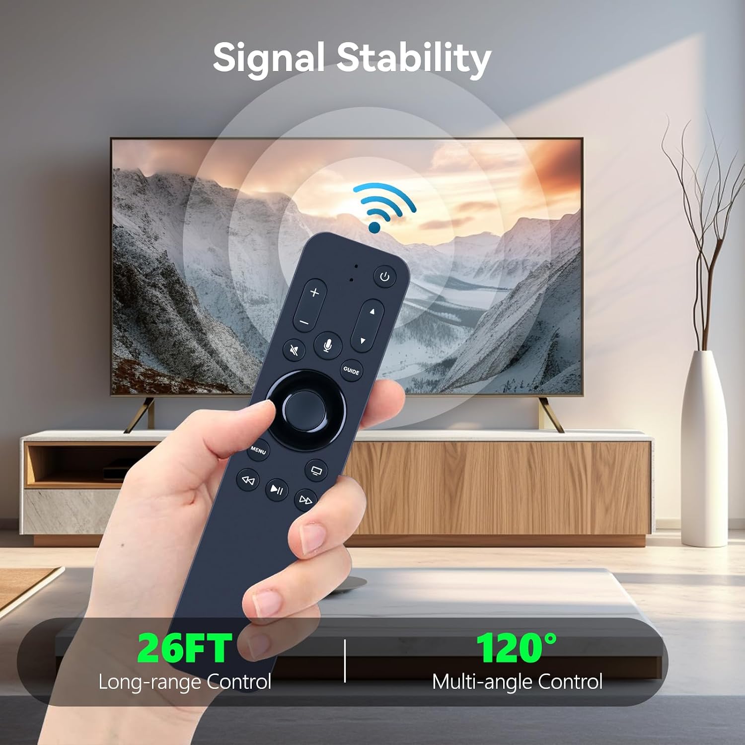 URC1110 Replacement Voice Remote Control for All Apple TV HD and 4K TV Box image 4