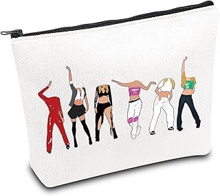 TOBGBE Bolsa de maquillaje cosmética de músic...