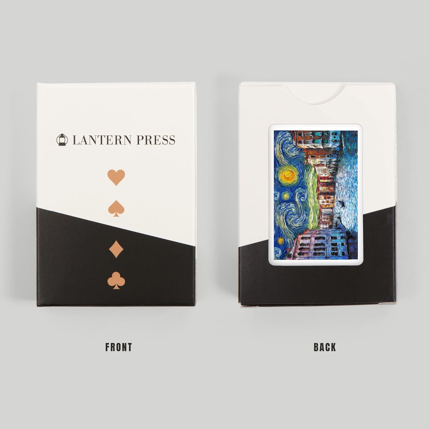 Lantern Press Venice, Italy, Starry Night, Van Gogh, 52 Playing Cards for Adults, Poker Size Card Deck