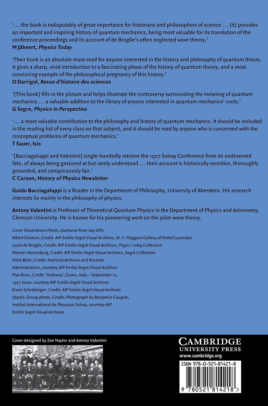 Quantum Theory at the Crossroads Hardback: Reconsidering the 1927 Solvay Conference